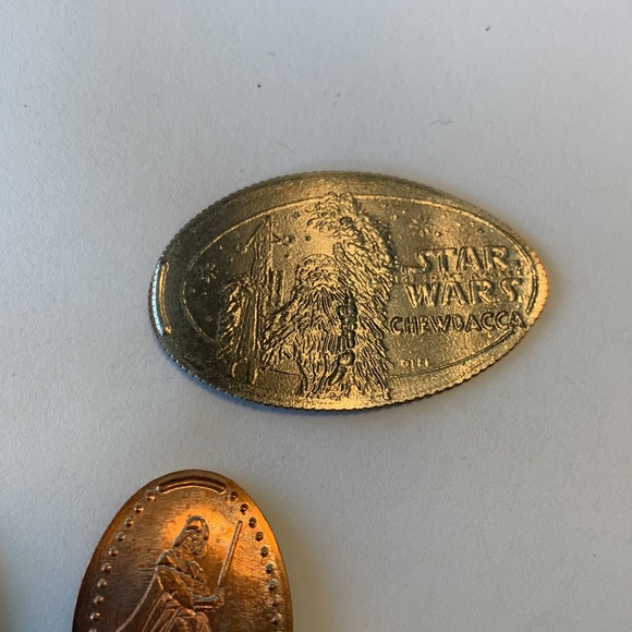 Disney Star Wars Pressed Penny Set - Chewbacca Pressed Quarter - Picture 7 of 8